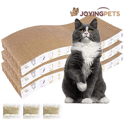 JoyingPets 3 Pack Cat Scratcher Pad