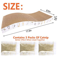 JoyingPets 3 Pack Cat Scratcher Pad